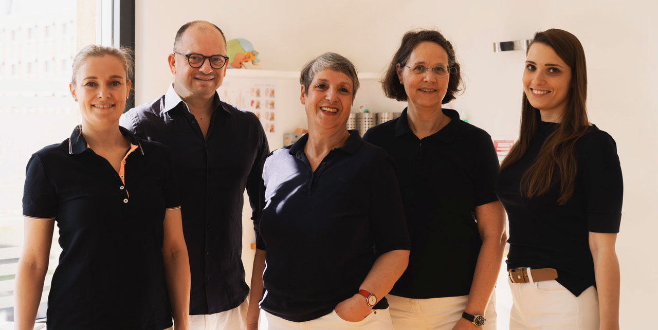 Das Osteopathie-Team der Praxis für Naturheilkunde und Osteopathie in Darmstadt